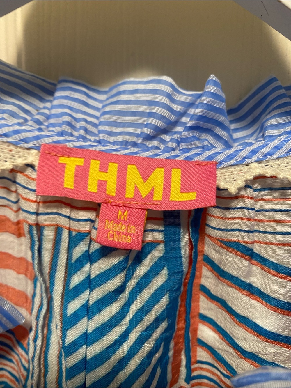 THML Lisa Patchwork Striped Top - Picture 4 of 5